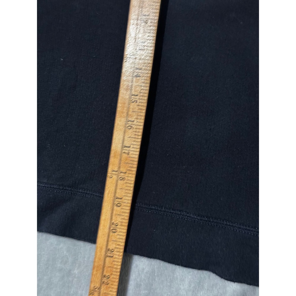Abercrombie & Fitch‎ Womens Navy Pink Logo Cropped Sweatshirt Large 100% Cotton - Picture 7 of 9